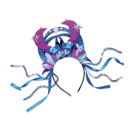 Janod J09138 Magic School Tiara Craft Creative Set Jewellery Making Costume Accessories for Children's Game from 3 Years, J09138, Multicoloured