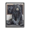 Stupell Industries Forest Bear Teacher Algebra Equation Math School Room,