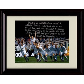 Generic Mia Hamm Autograph Replica Print - Quote - Framed 8x10