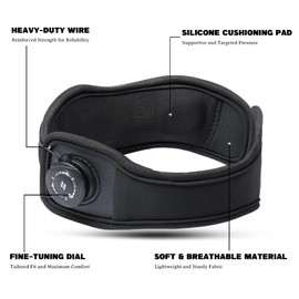 bracemundo Petella Strap with Precision Adjustment Dial - Ergonomic Knee Support for Sports, Fitness, and Daily Use (Small)