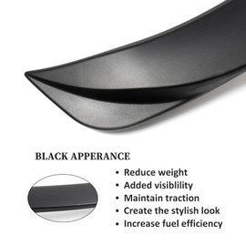 ALEGE Spoiler Wing Fit for Lexus IS350 2014-2020 for Lexus IS200t 2016-2017 Rear Trunk Spoiler Wing ABS Matte Black