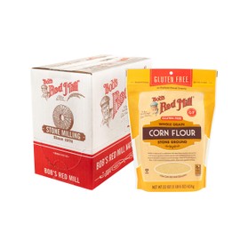 Bob's Red Mill Corn Flour, Whole Grain, Gluten Free, 22 Ounces (Pack Of 4)