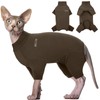 ROZKITCH Hairless Cat Clothes, Breathable Soft Cat Jumpers for Cats