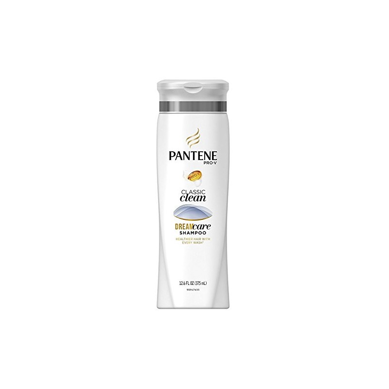 Pantene Pro-V Classic Clean Shampoo 12.60 oz (Pack of 6)