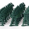 Wankko 2-Inch Plastic Army Men Action Figures, 10 Unique Sculpts,