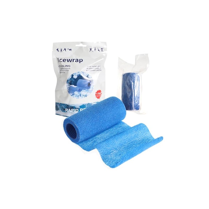 Ice Tape Self Sticking Ice Wrap 2 Pcs Instant Cold