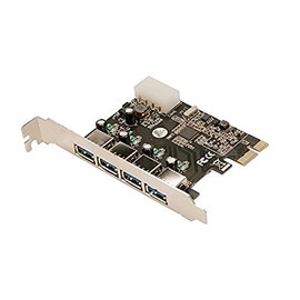 LogiLink PC0057A 4 x USB 3.0 PCI Express Card