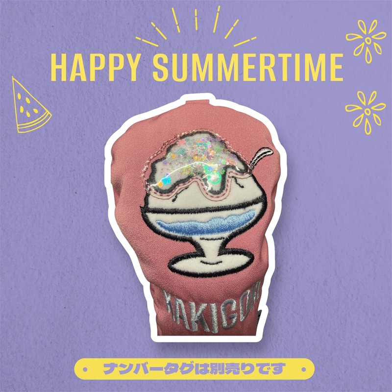 RIKI & ROI Golf Headcover Summer Festival (Watermelon UT Cover
