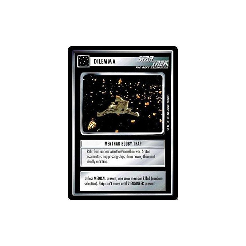 Decipher Star Trek CCG 1E Premier Limited (B Border) MENTHAR