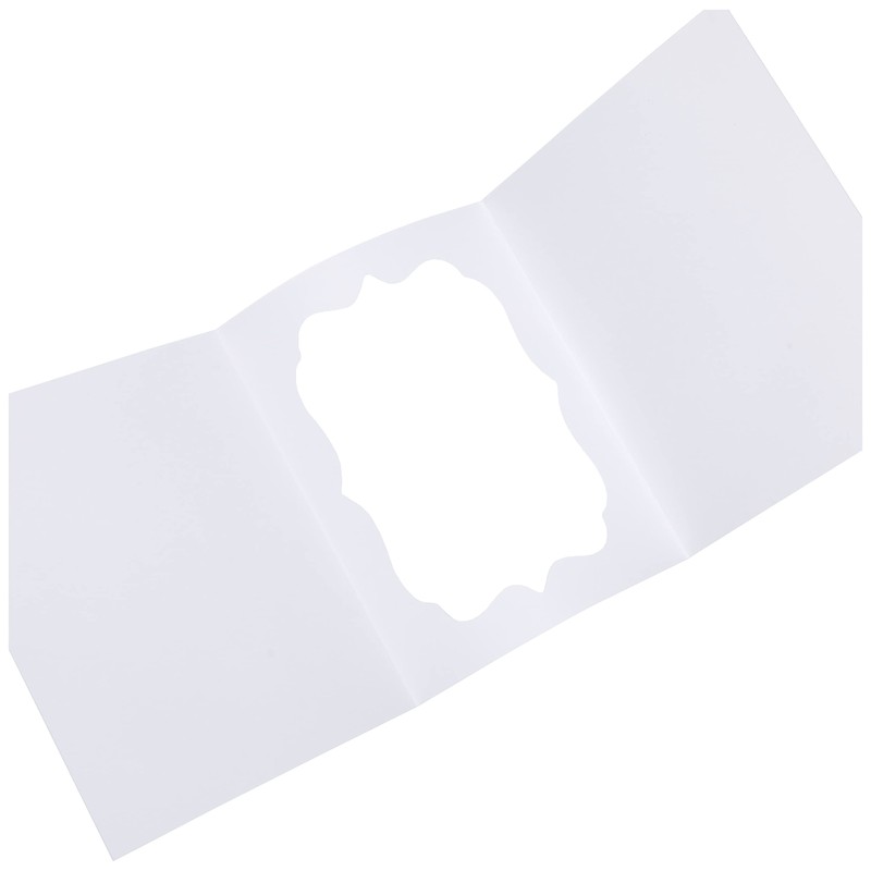 Papermania 8 x 6-inch 300 GSM Photo-Fit Tri Fold Aperture