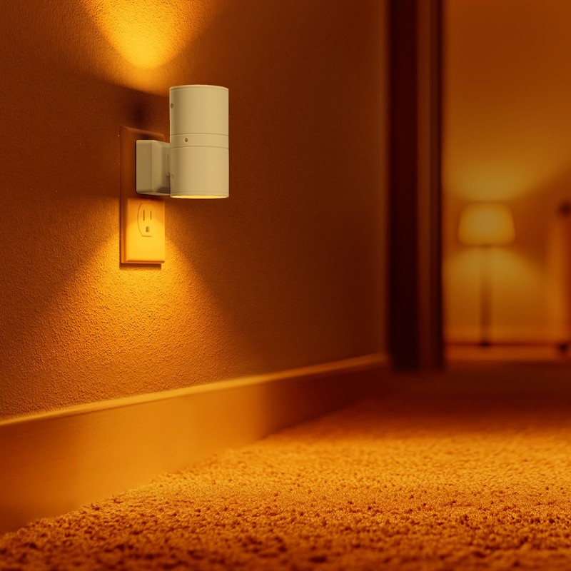 Briignite Night Lights Plug into Wall, Modern LED Night Light