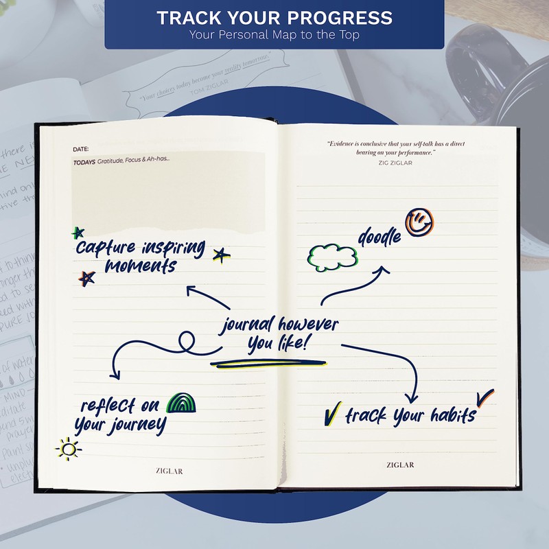 Zig Ziglar The Performance Journal Daily Gratitude Journal with Inspirational