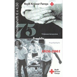 Denmark - Faroe Islands 391MH-392MH (complete.issue.) 2 stamp booklet unmounted mint/never hinged ** MNH 2001 Färöisches Red Cross (Stamps for collectors) Red Cross