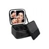 Maletin Estuche De Maquillaje Con Espejo Y Luz Led 3