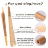 Papel cónico preenrollado de 102 piezas, cono grande marrón preenrollado