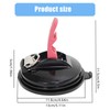 Funmo 4 x Suction Cup Hooks, Suction Cup with 8