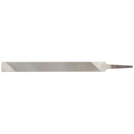 Nicholson - 07851N Long Angle Lathe Hand File, American Pattern, Single Cut, Rectangular, Fine, 12" Length