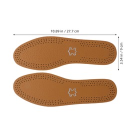 BIUDECO 1Pair Breathable Shock Absorbing Running Insoles for Men and Women Comfortable Sports Shoe Inserts with Enhanced Stability and Cushioning for Prolonged Use