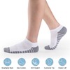 COOVAN 12 Pack Mens Ankle Socks Athletic Running Cushioned Breathable