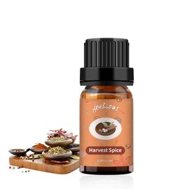 yethious Harvest Spice Fragrance Oil - Harvest Spice Scented Oils for Diffusers, Soap, Candle Bath Bombs Making, Perfume - 10ML Harvest Spice Aromatherapy Oil