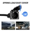 MECMO 7 Way RV Trailer Light Connector Socket 7 Pin