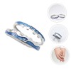 Healeved 1Pair Matching Couple Ring for Lovers Open Design Love