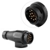 Plug 13 Pin for Car Trailer Metal 13-Pin Trailer Plug