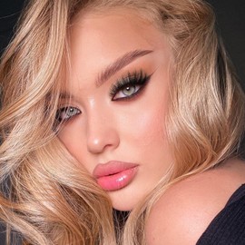 DIRBEAUTY Fluffy lashes Wispy Lashes 3D Natural Look False Eyelashes D Curl Strip Lashes 5 Pairs Pack