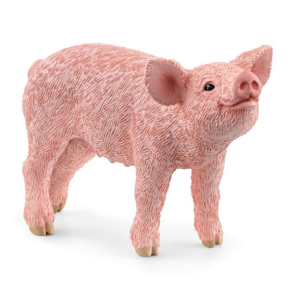 schleich 13934 Piglet, from 3 Years, Farm World Toy Figure, 6 x 2 x 3 cm