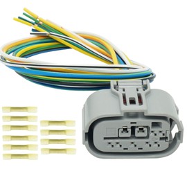 9 Wires 9 Pin Automotive Transmission Gearbox Gear Switch Gear Position Sensor Wiring Harness Connector Pigtail Plug For Toyota Corolla Camry Matrix Reiz RAV4 Lexus 90980-12362 4F5908-0000 84540-46010