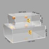 8668 Multi-purpose Storage Boxes. Modern Acrylic Decorative Boxes to store