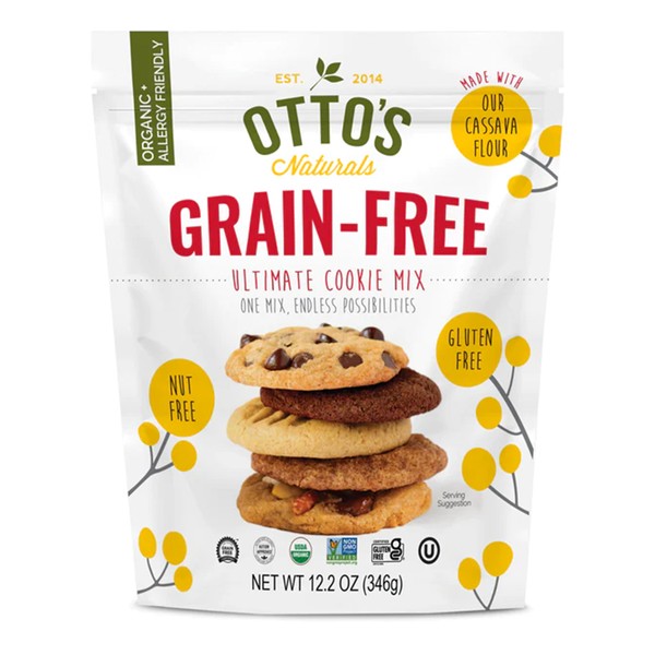 Otto's Naturals Organic Cookie Mix Ultimate Grain and Gluten Free 345g