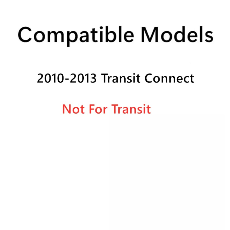 NAGD Fit 2010-2013 Ford Transit Connect Van Passenger Right Rear