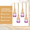 uxcell 4pcs Hanging Car Air Freshener Perfume Bottle, 8ml Pendant