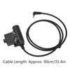 U94 PTT Headset Adapter 90cm Back Clip Headset Connector Cable