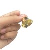 60PCS 26mm/1inch Gold Bells Mini Liberty Bells for Crafts Favor