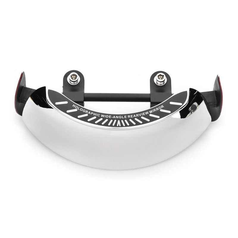 WQAPVHBG Motorcycle Rear View Mirrors, 180 Degree Wide Angle Motorcycle