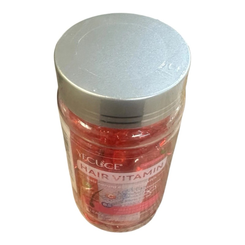 YECUCE Hair Vitamin 60PCS Capsules, Hair Serum for All Hair