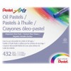 Pentel Arts Oil Pastels, 432 Piece Classroom Size Pack (PHN-12CP),