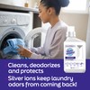 SilverWorks! Powerful Odor Eliminating Laundry Detergent Liquid, Silver Ion Deodorizer
