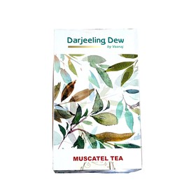 Darjeeling Dew Muscatel Tea by Vaanaj, Premium Loose Leaf Black Tea