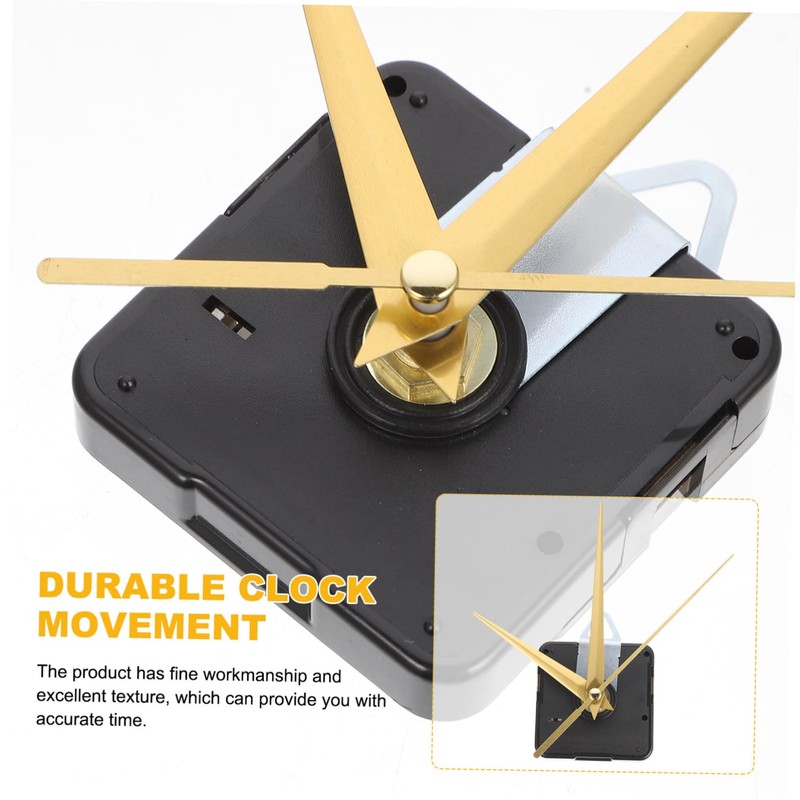 Gadpiparty 1 Set DIY Clock Movement Set Long Shaft Quartz