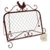 Smart Living Company Decorative Red Rooster Cookbook Stand Holder, None