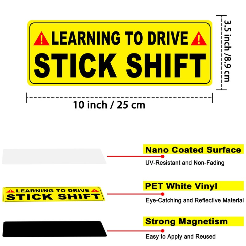 Learning to Drive Stick Shift Stay Back May Roll Back