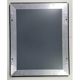 Buildingsigns.com Photo Frame Black 8.5x11 Inches Front Loading Quick Poster Change--REF24-