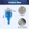 Dry Diamond Core Drill Bit Set,BRSCHNITT 2pcs 1-1/4 inch Diamond