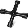 ZAVIA 4 Way Multifunction Utility Key | Black Meter Box