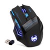 zelotes Ergonomic Wireless Mouse, 4 DPI Adjustable 7 Buttons Mouse