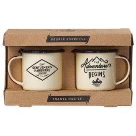 Gentlemen's Hardware Enamel Espresso Set