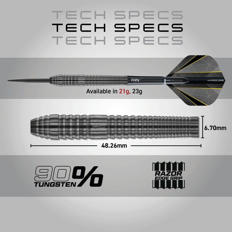 RED DRAGON Darts - Seren Onyx 2 21g - 90%